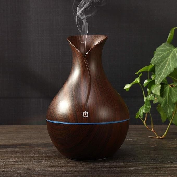 Wooden Aroma Diffuser Humidifier Cool Mist Air Diffuser Purifier humidifier for Bedroom | humidifiers for Room Set of 1
