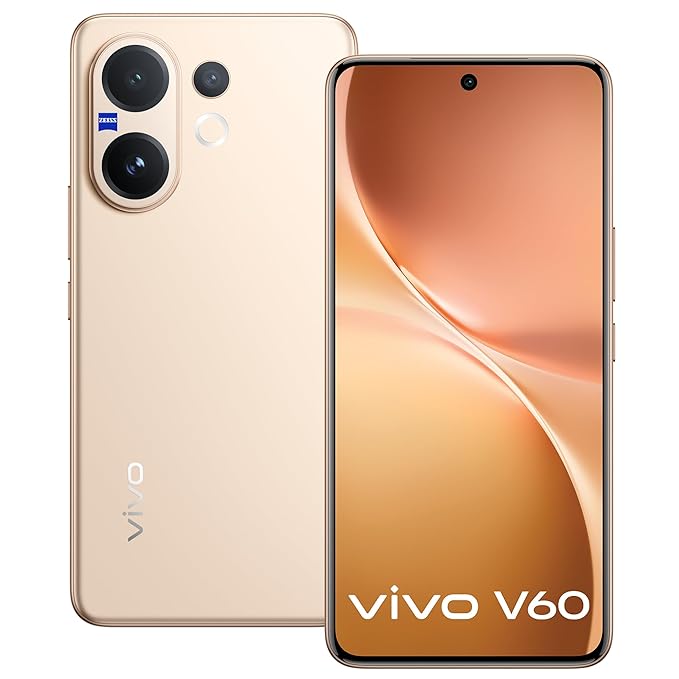 Vivo V60 5G (  auspicious gold 8GB RAM, 256GB Storage)