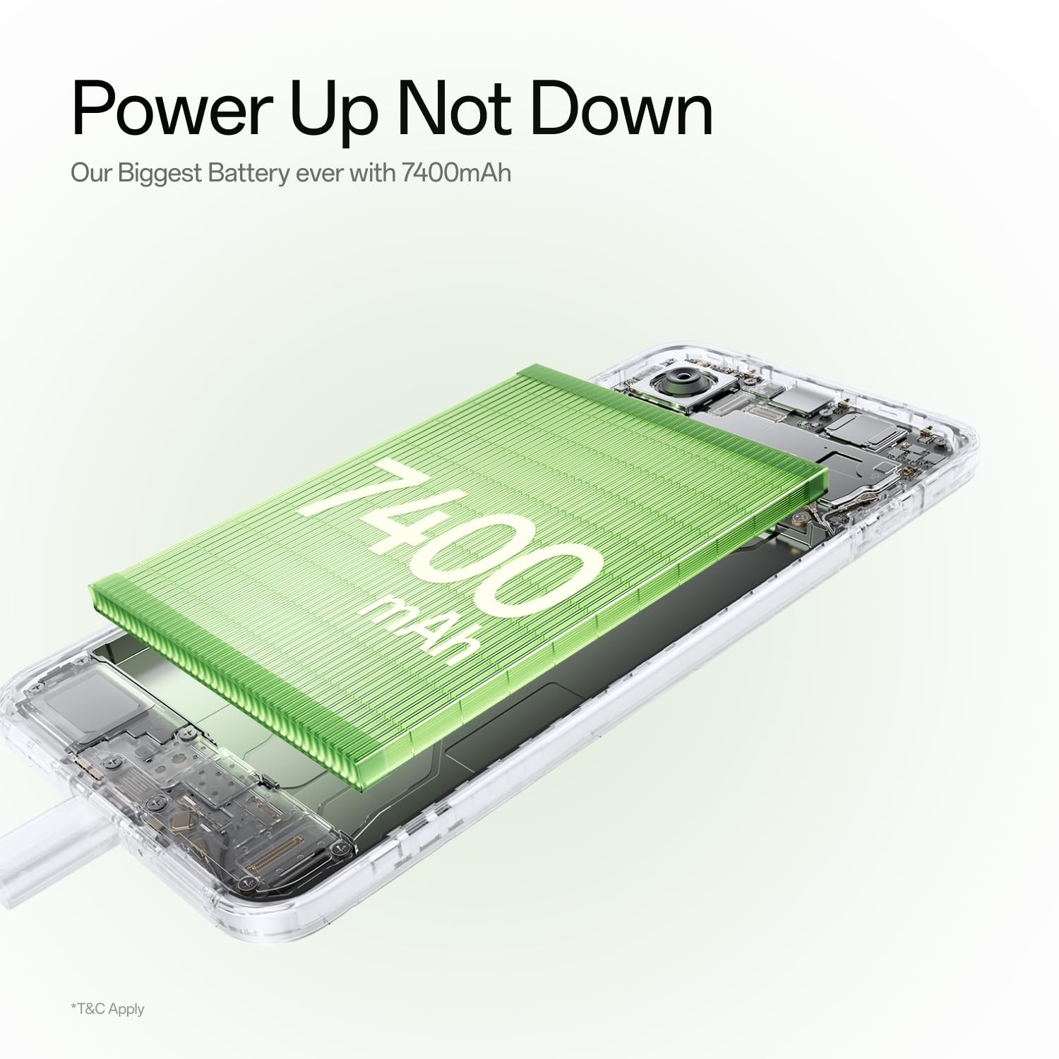 OnePlus 15R | 12GB+512GB | Mint Breeze | World's First Snapdragon® 8 Gen 5 | 7400mAh Battery | Personalised AI | Game-Changing 165Hz Display | IP66 IP68 IP69 & IP69K | 4K 120fps Video