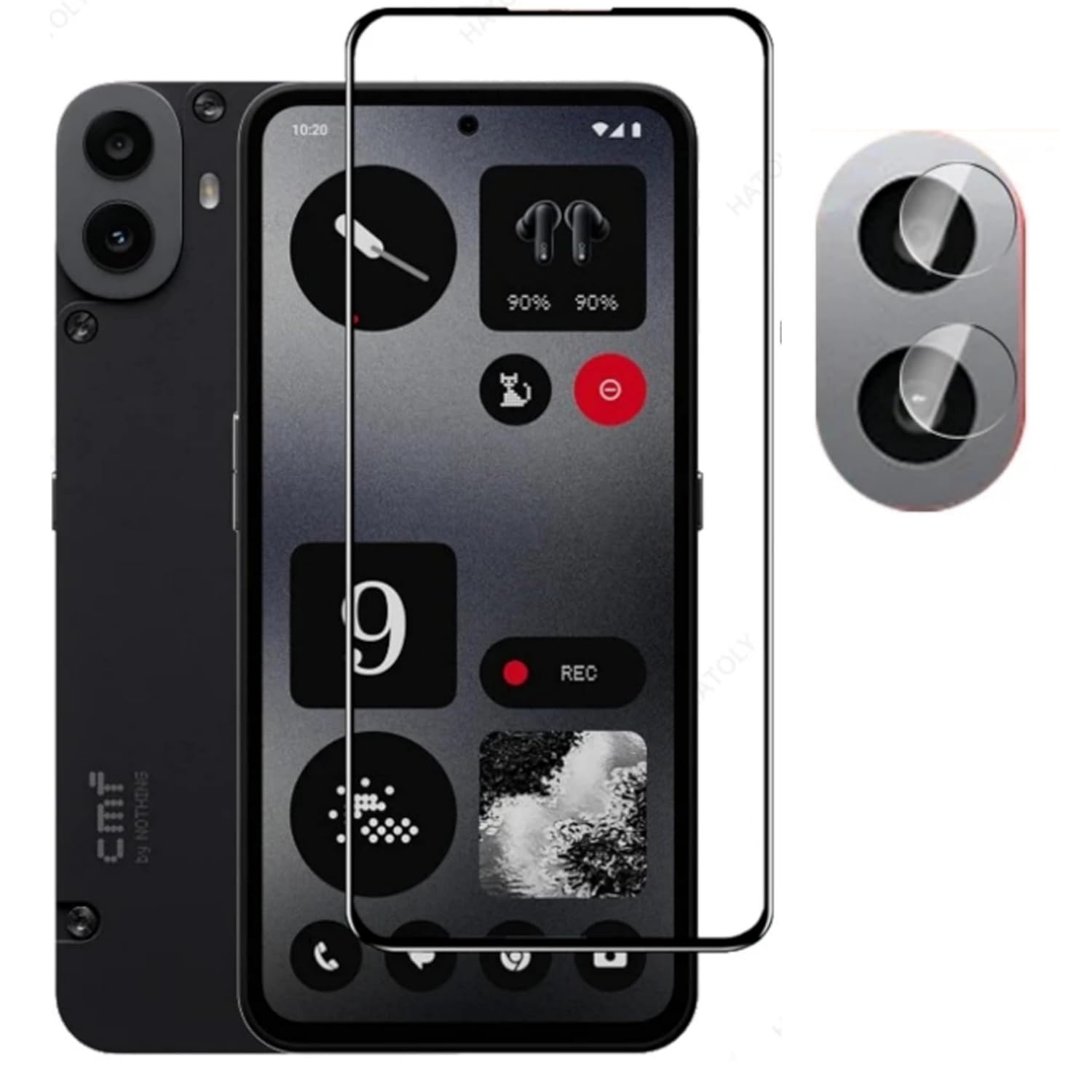 Ayra Nothing CMF Phone 1 Tempered glass with Back