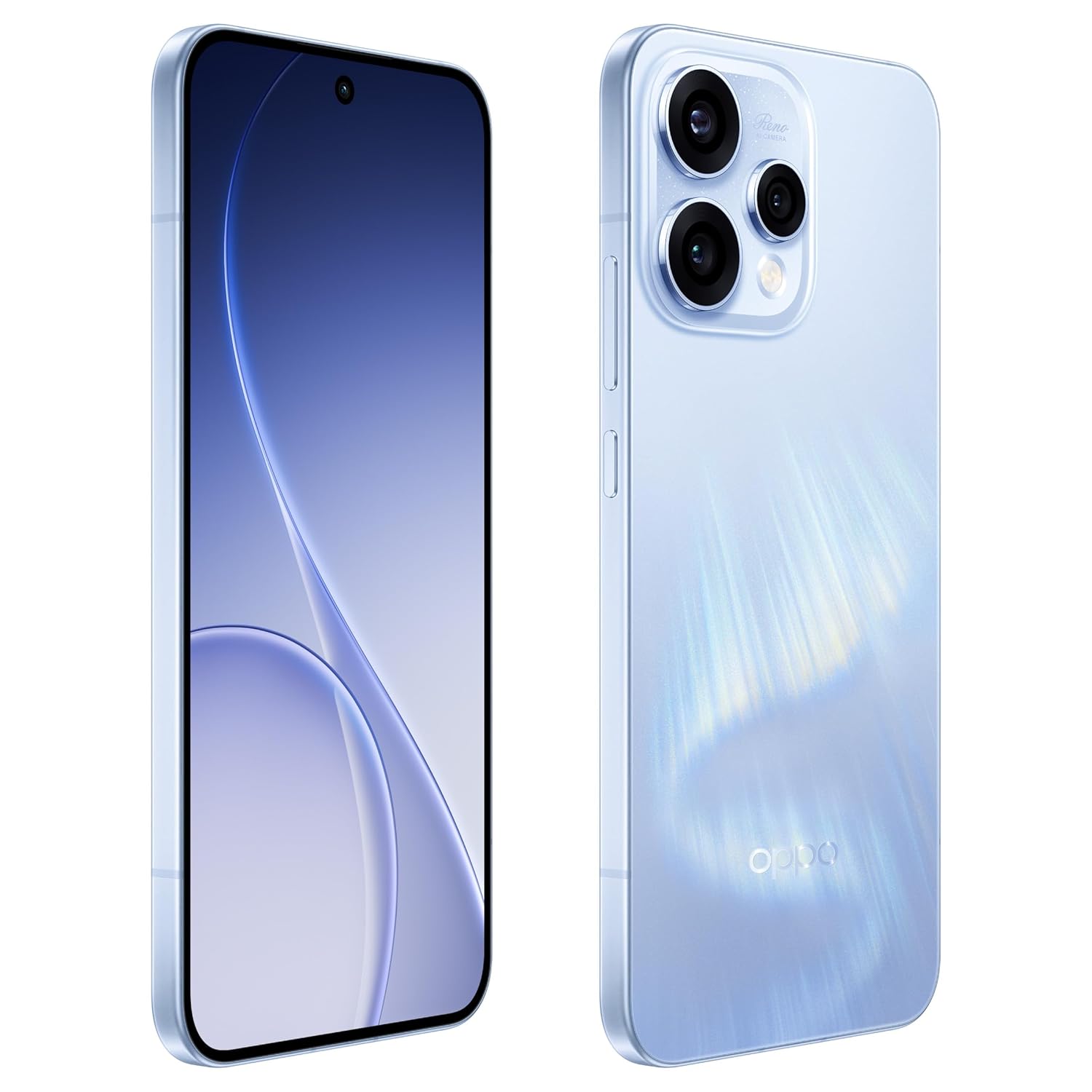 Oppo Reno15 5G (Aurora Blue, 8GB RAM, 256GB Storage) with No Cost EMI/Additional Exchange Offers